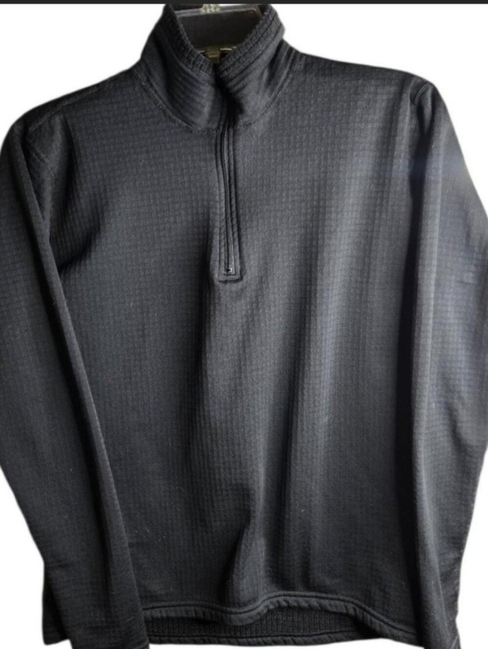 Vintage Cabela’s USA Made Polartec Grid Fleece Quarter Zip Pullover
